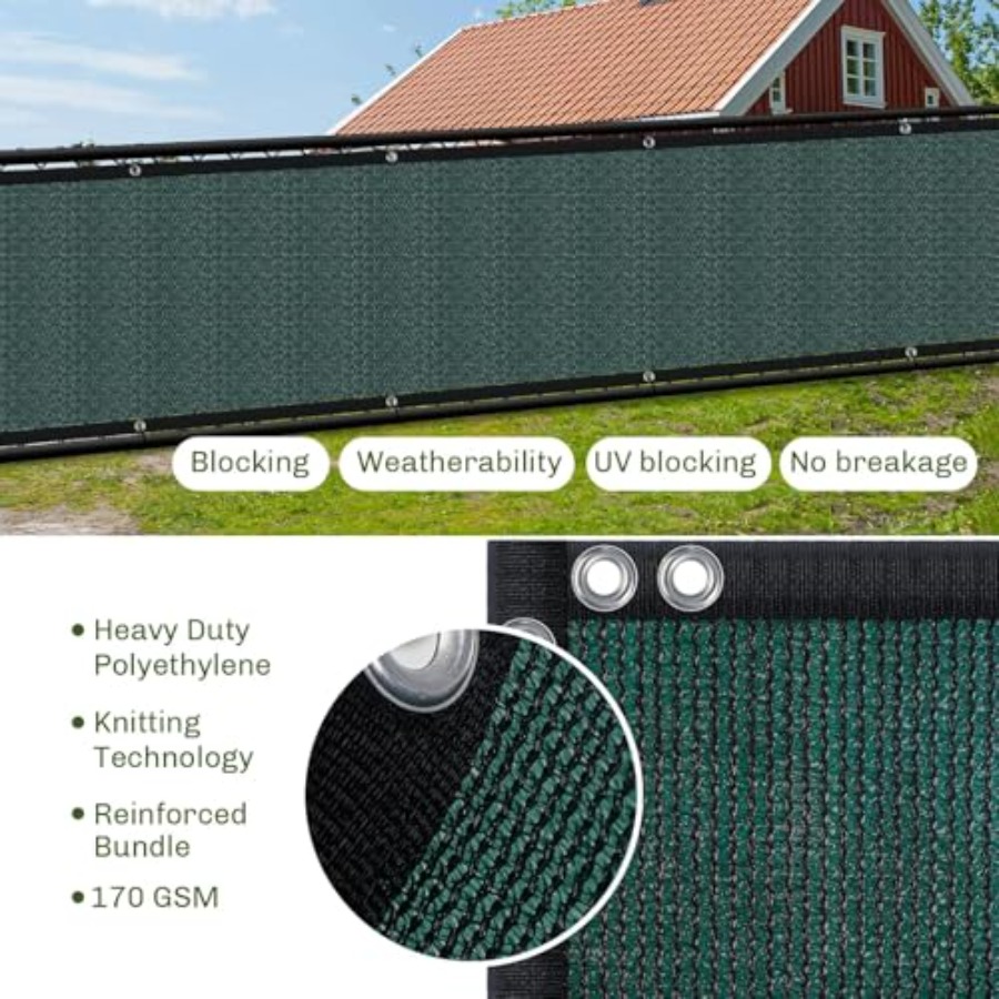 Privacy Screen Fence 4Feet x 5 - X Home Decor incelemesi ve fiyatı
