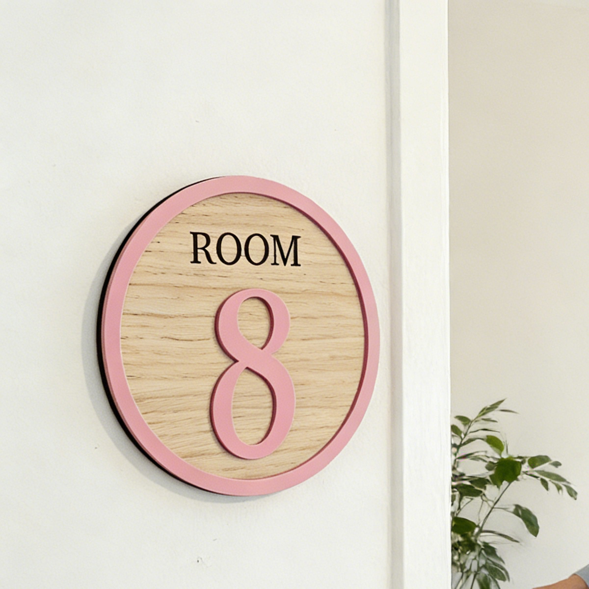 1Pc Cutom Room Number Wooden A - Home Decor Diy incelemesi ve fiyatı