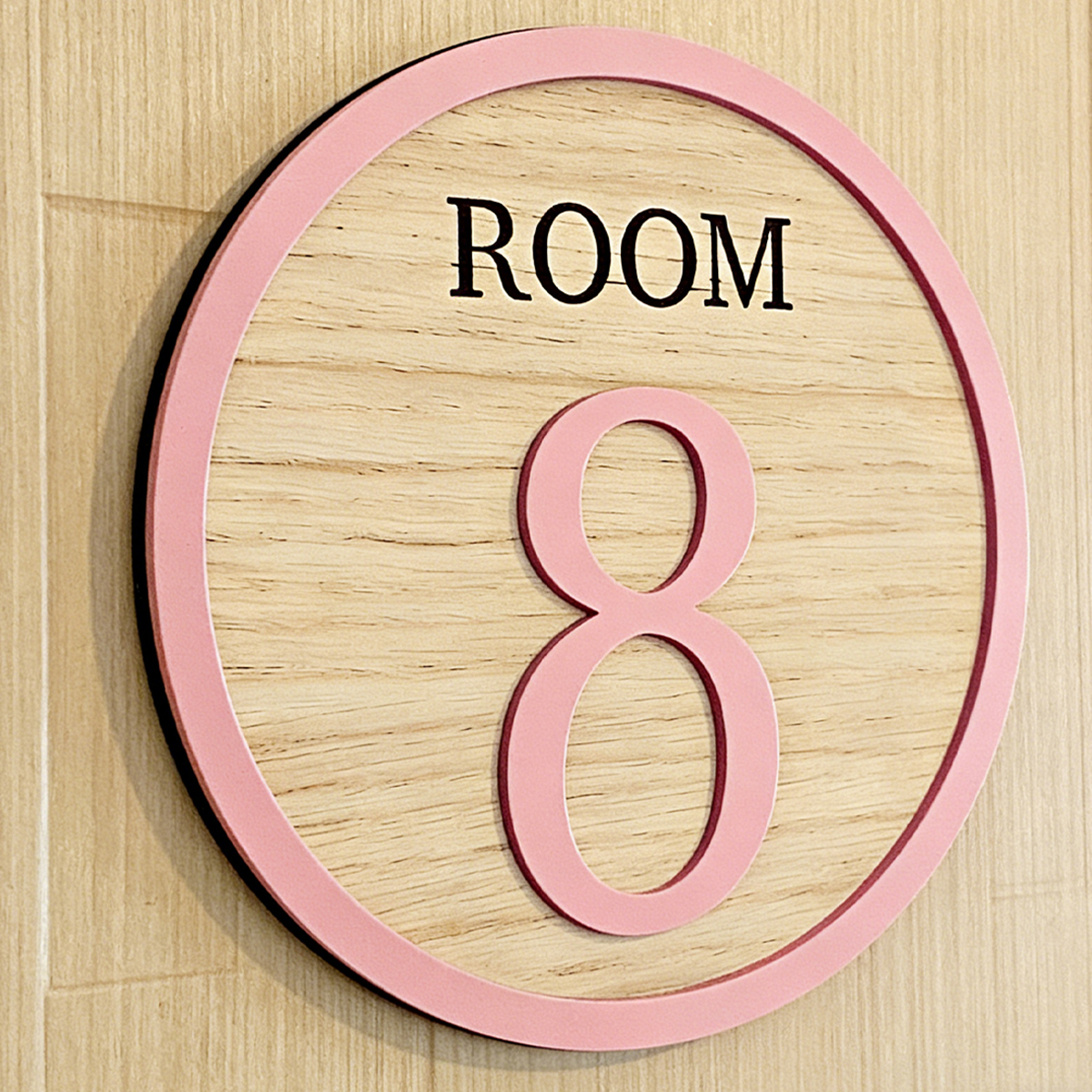 1Pc Cutom Room Number Wooden A - Home Decor Diy incelemesi ve fiyatı