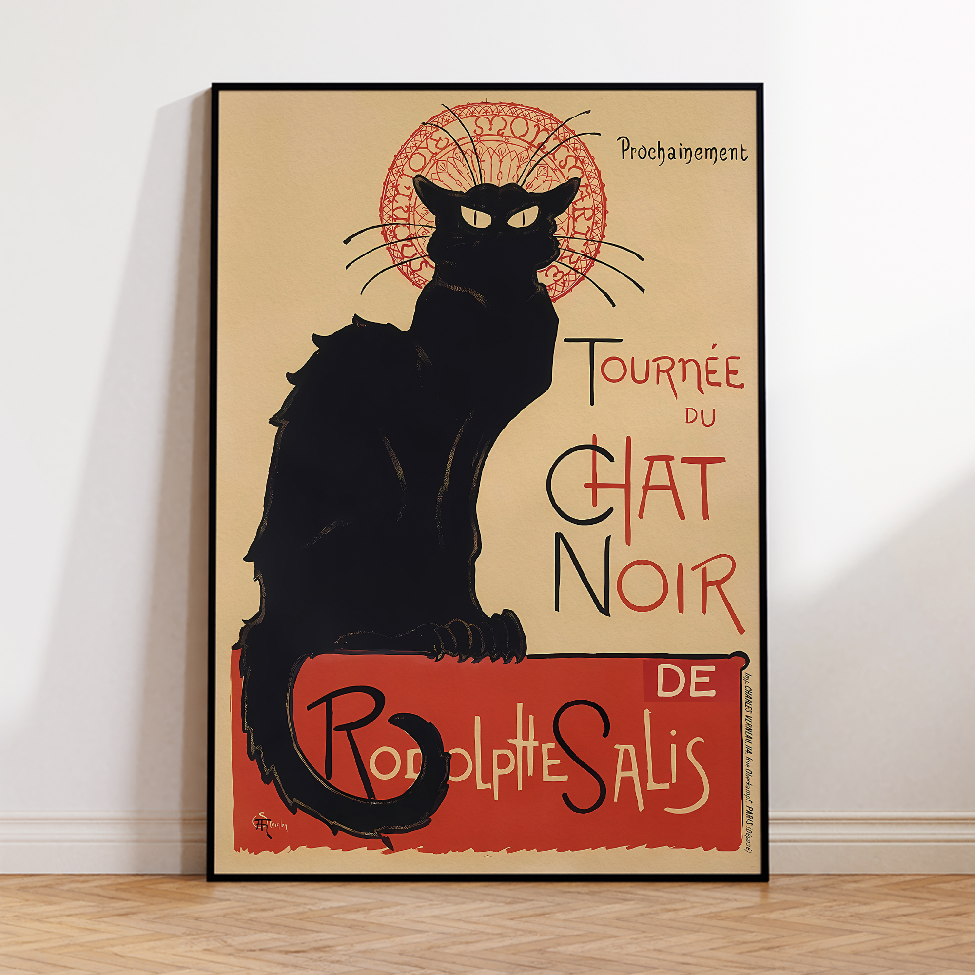 Modern Chat Noir - Black Cat V - Home Decor Vintage incelemesi ve fiyatı