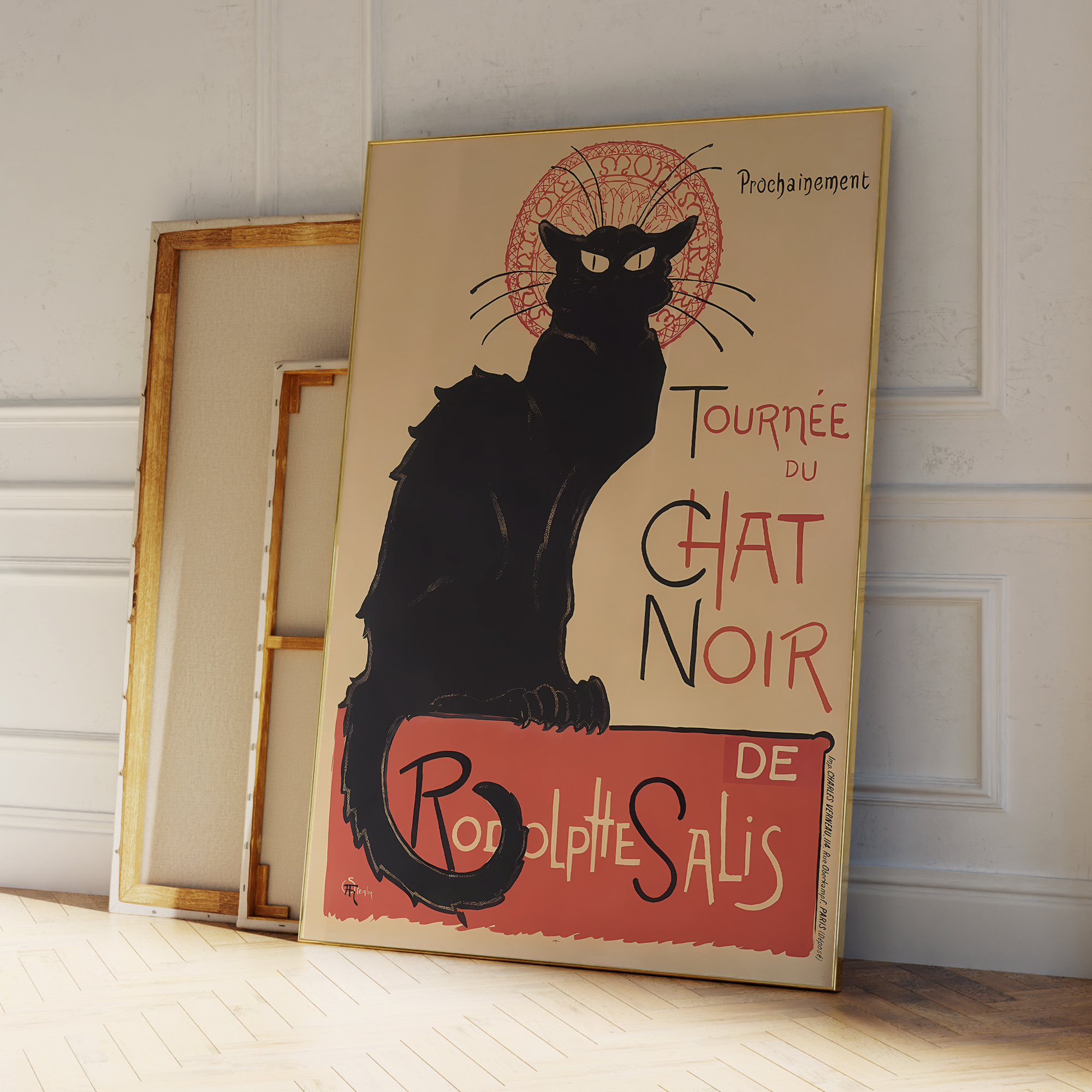 Modern Chat Noir - Black Cat V - Home Decor Vintage incelemesi ve fiyatı