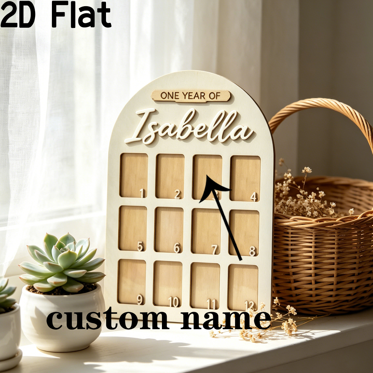 1Pc Custom Photo Record Board  - Home Decor Diy incelemesi ve fiyatı