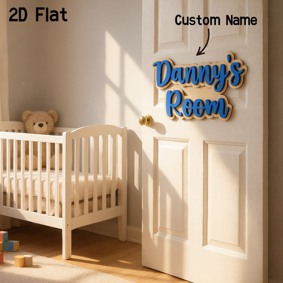 1Pc Cutom Blue Wooden Acrylic  - Home Decor Diy incelemesi ve fiyatı