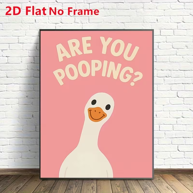 Modern Pink Are You Pooping Qu - Home Decor Quotes incelemesi ve fiyatı
