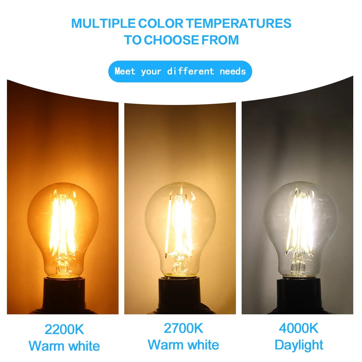 5PCS E27 E14 B22 Retro Edison  - Home Decor Vintage incelemesi ve fiyatı