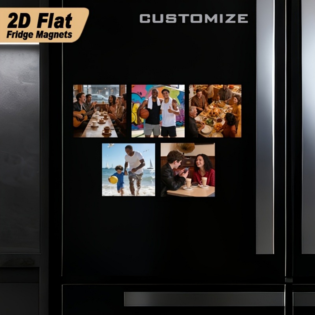 Customizable Fridge Magnets—Fe - Home Christmas Decor incelemesi ve fiyatı
