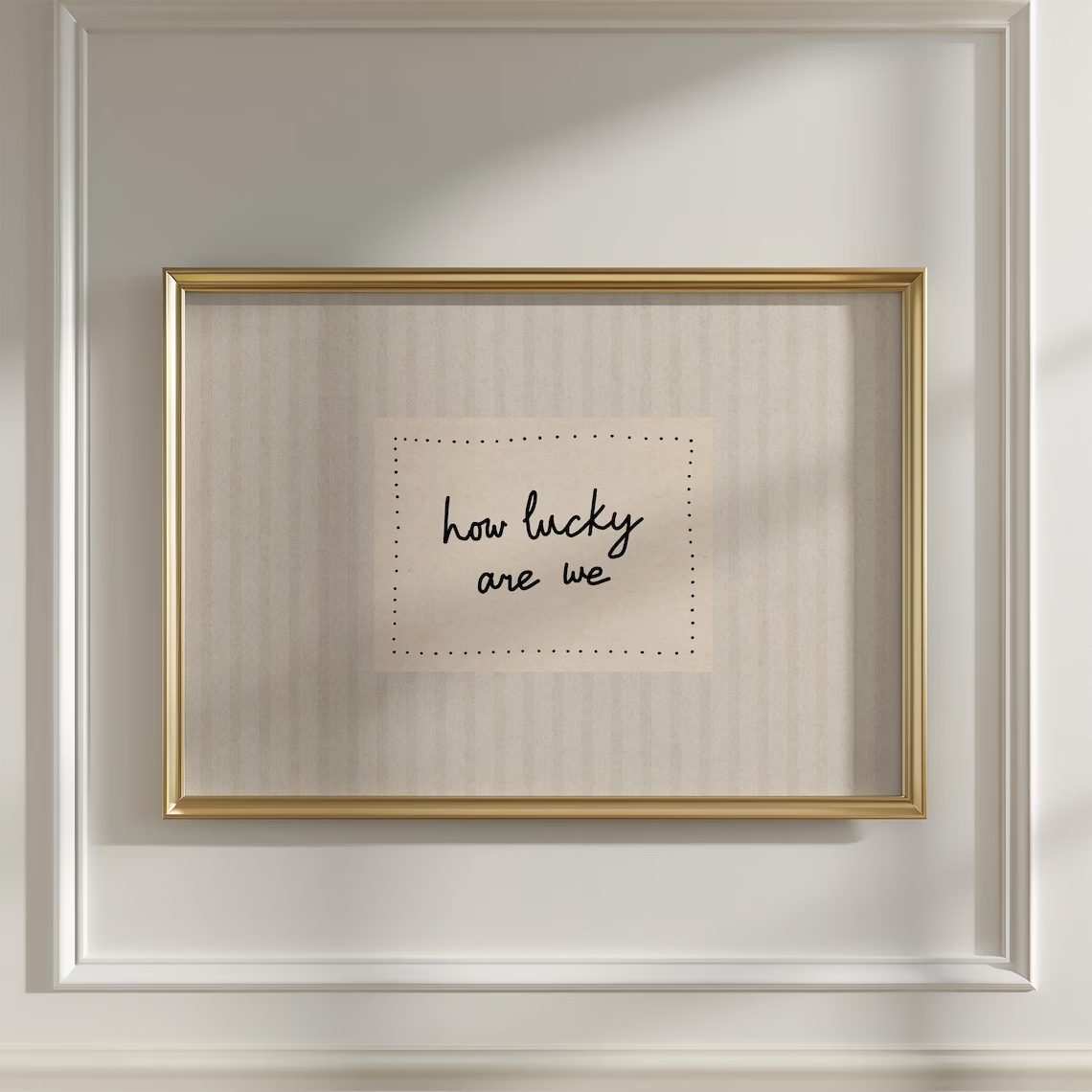 Modern,Minimalist How Lucky Ar - Home Decor Quotes incelemesi ve fiyatı
