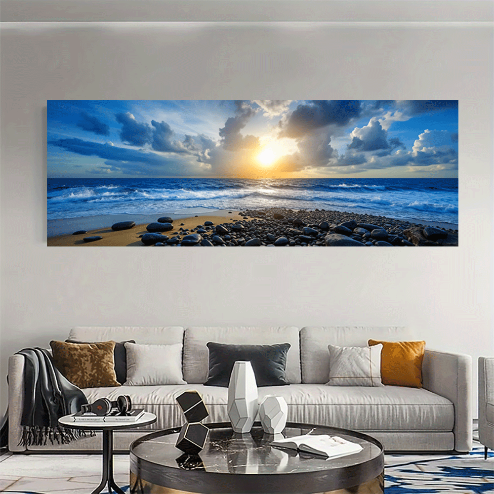 1PC-Canvas poster Unframed Oce - Home Decor Interior incelemesi ve fiyatı