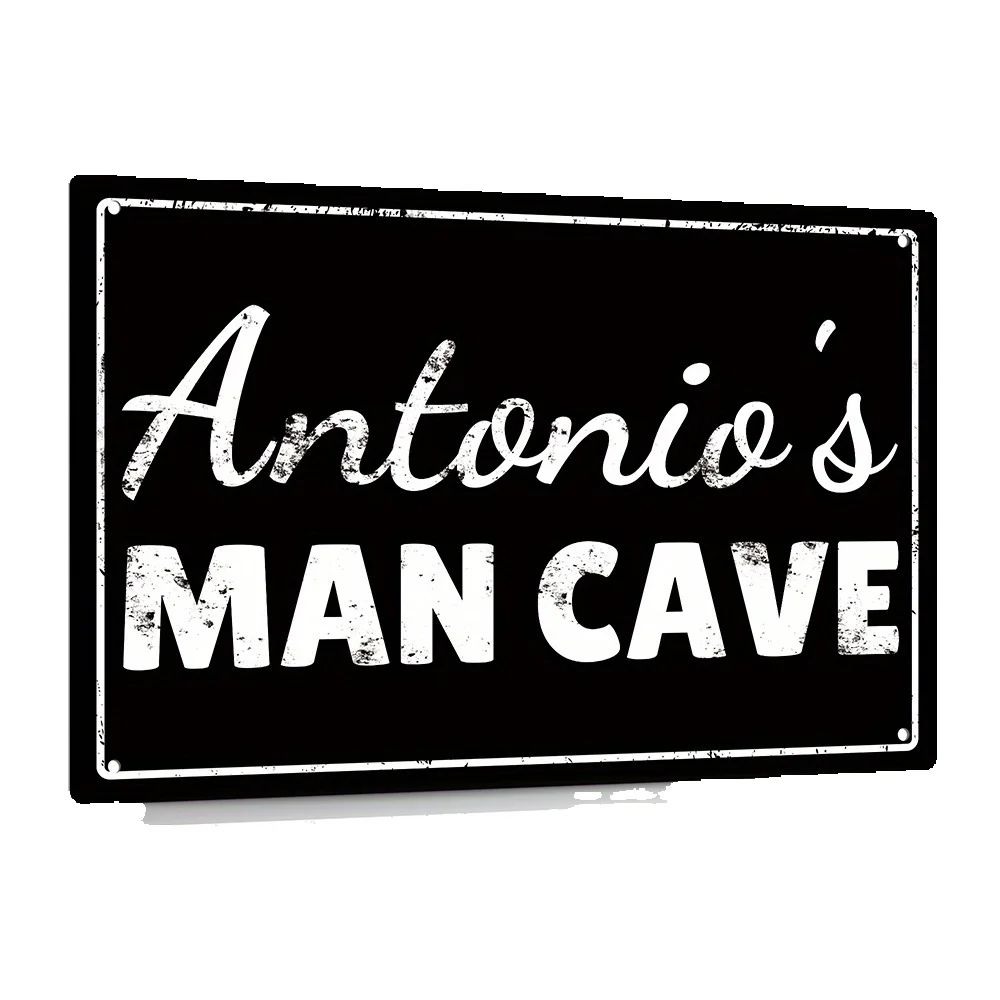 1pc Custom Man Cave Sign - Per - Home Decor Games incelemesi ve fiyatı