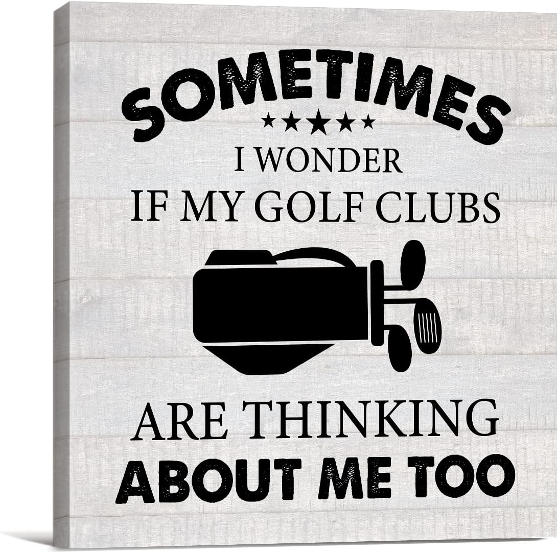 Sometimes I Wonder If My Golf  - X Home Decor incelemesi ve fiyatı