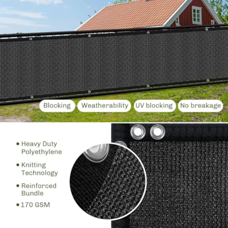 Privacy Screen Fence 4Feet x 5 - X Home Decor incelemesi ve fiyatı