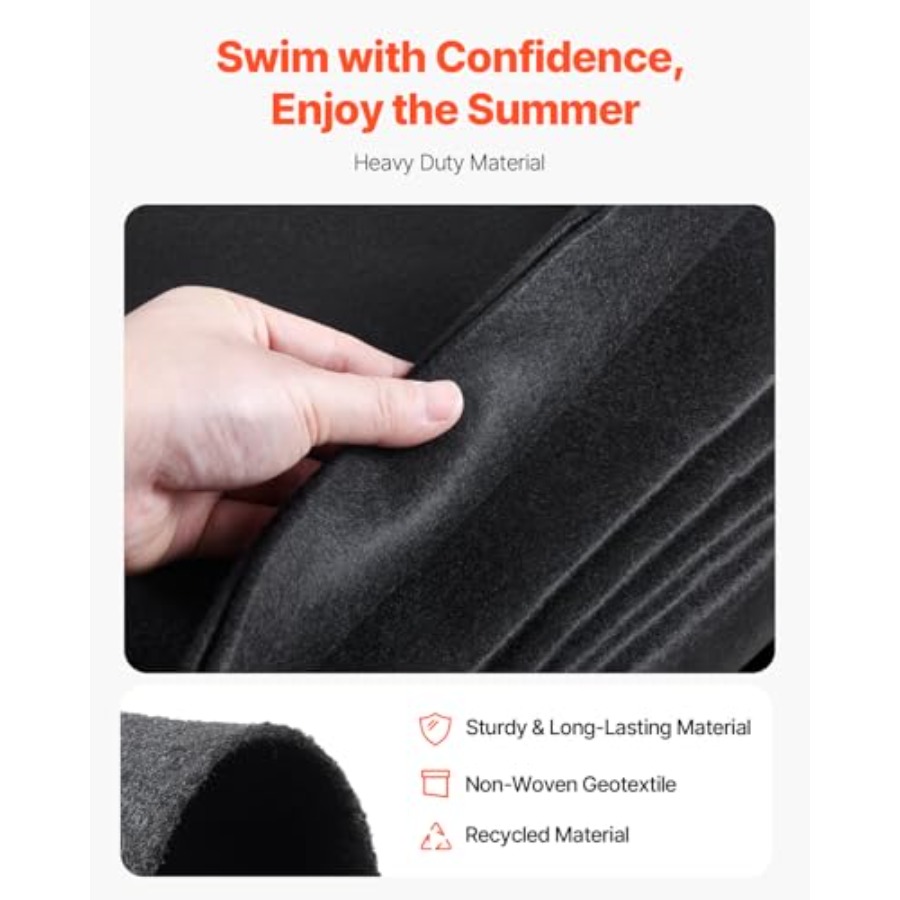 VEVOR 16' x 32' Pool Liner Pad - X Home Decor incelemesi ve fiyatı