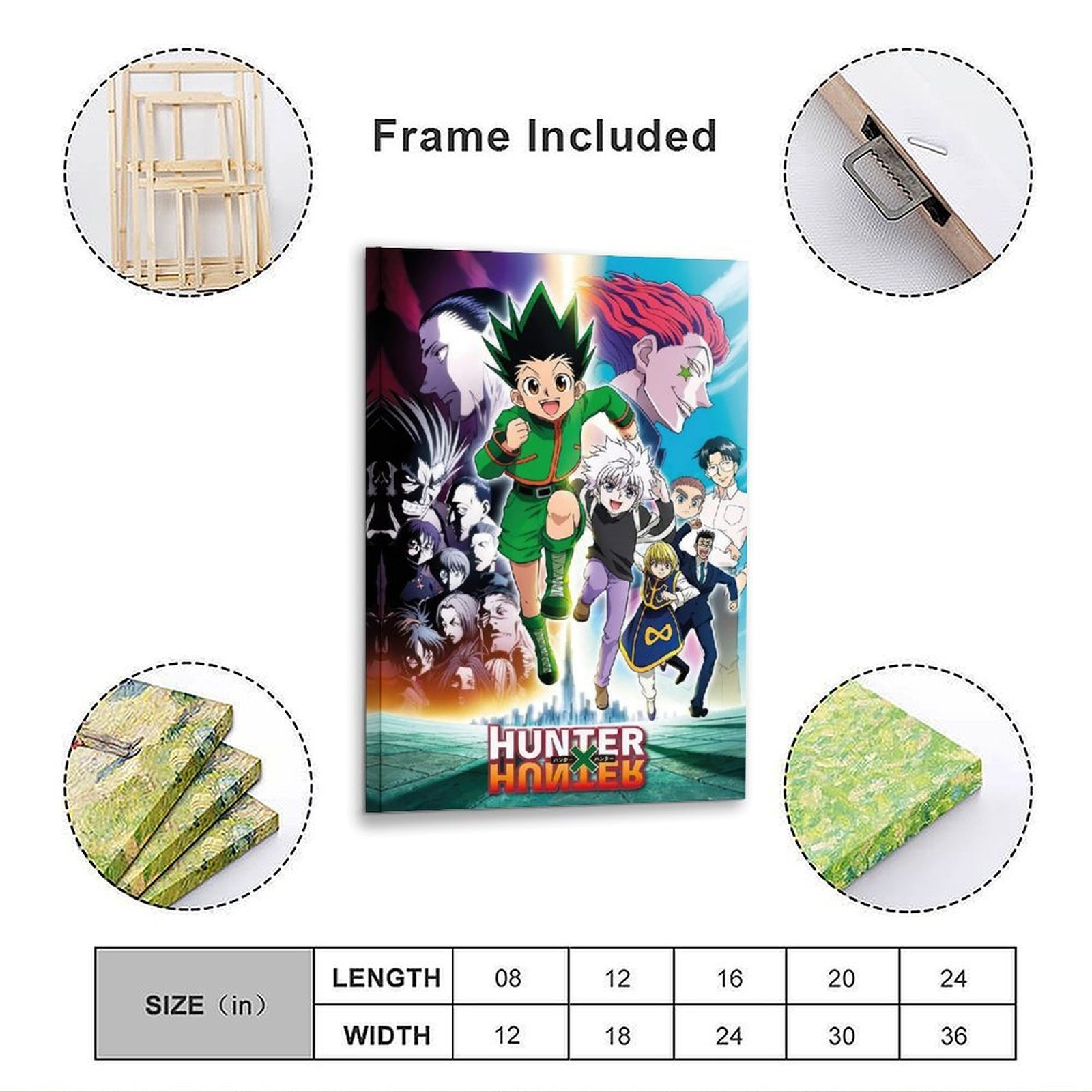 Hunter X Hunter Anime Poster H - X Home Decor incelemesi ve fiyatı