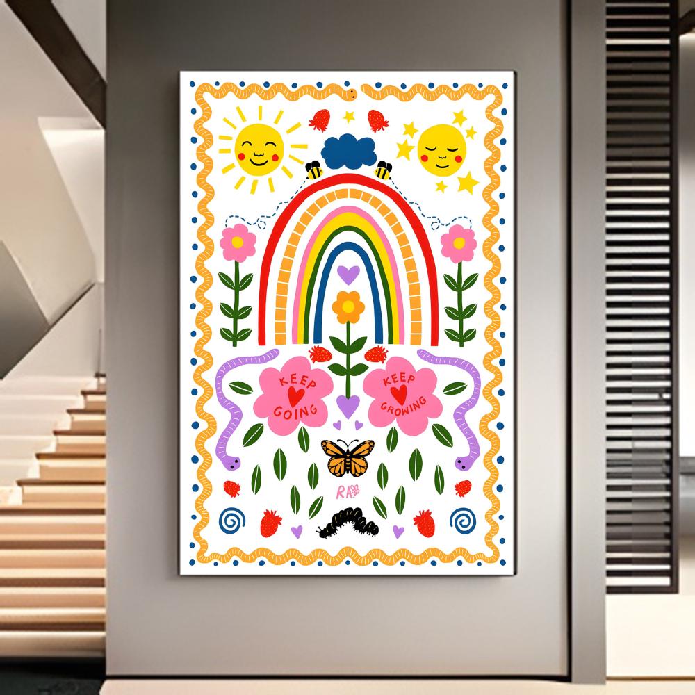 Frameless Abstract Feminist Co - Home Decor Quotes incelemesi ve fiyatı