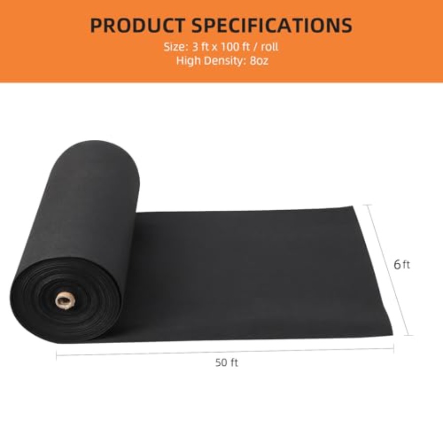 Geotextile Fabric 6Ft x 50Ft a - X Home Decor incelemesi ve fiyatı